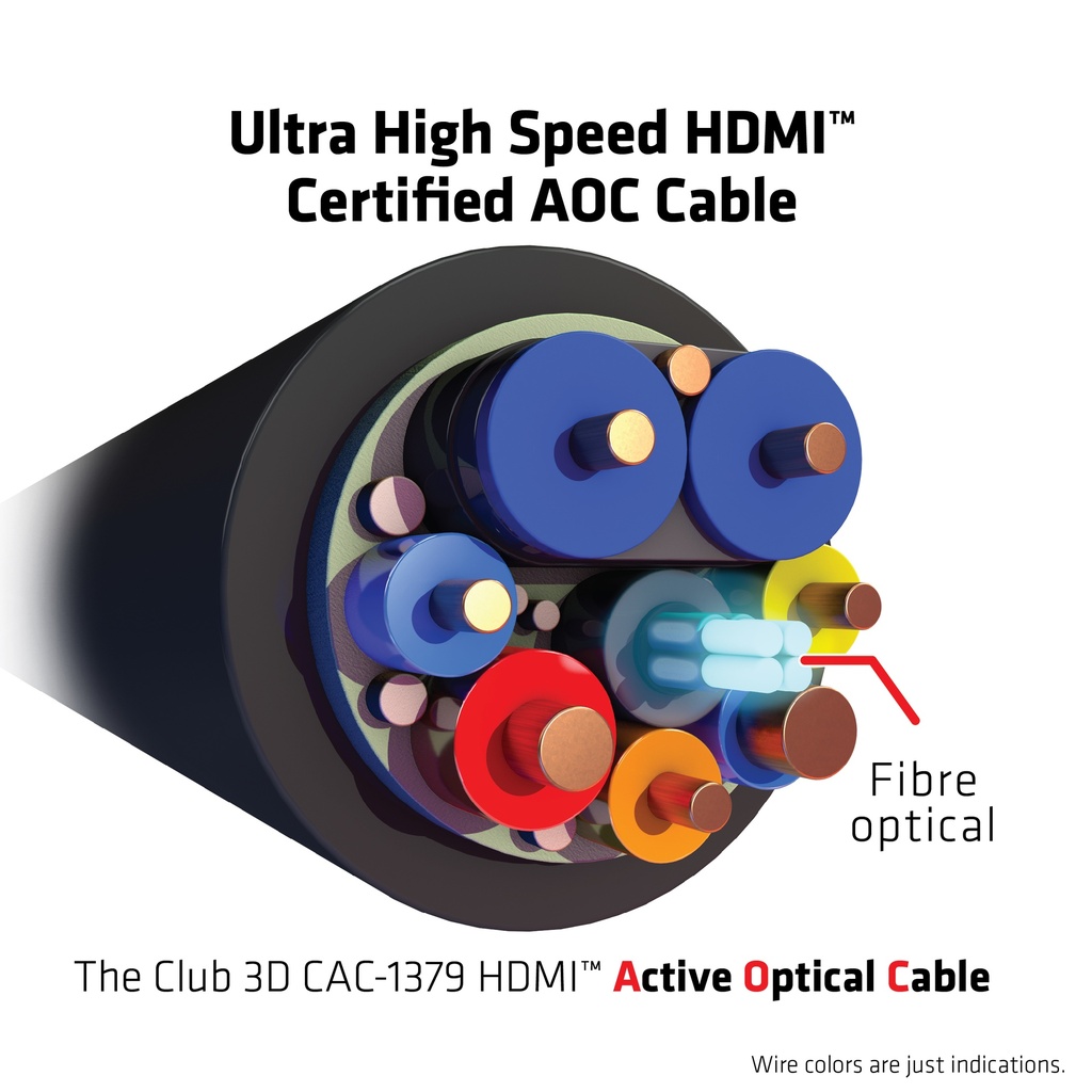 Ultra High Speed HDMI™ Certified AOC Cable 4K120Hz/8K60Hz Unidirectional M/M 20m/65.6ft