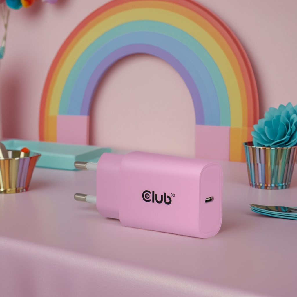 2-Pack USB C Charger 30 Watt Pink