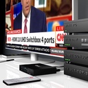 HDMI™ 2.0 UHD Switchbox 4 ports