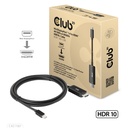 CAC-1187 Mini DisplayPort™ 1.4 to HDMI™ 4K120Hz/8K60Hz HDR10+ Cable 1.8m/5.91ft