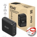 CAC-1912EU Travel Charger 100W GaN 4‑Port USB‑A/USB‑C PD 3.0