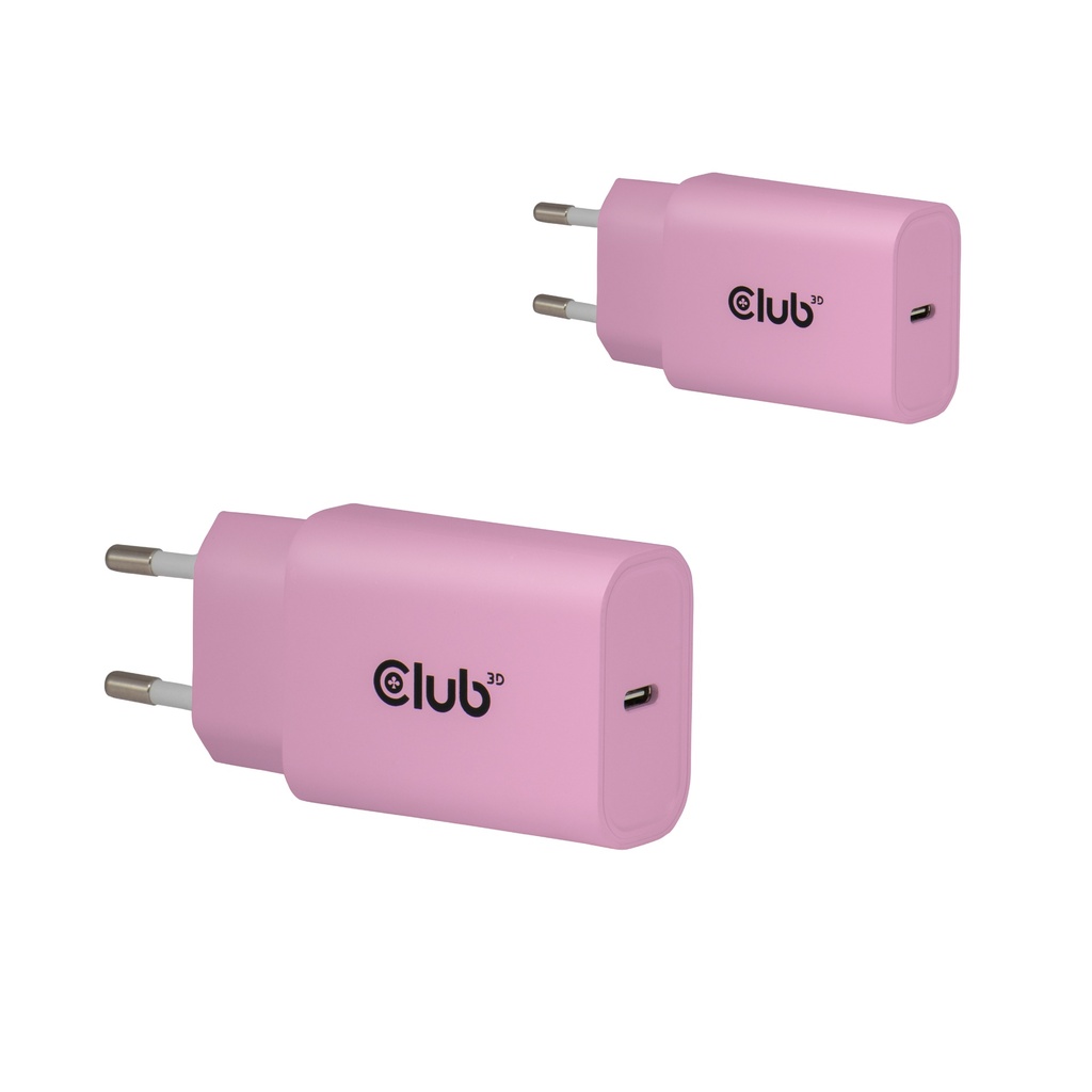 CAC-3021 2‑Pack USB‑C Charger 30W Pink