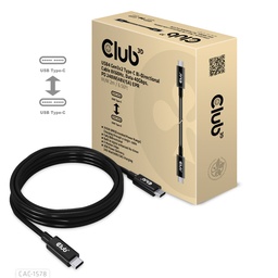 [CAC-1578] CAC-1578 USB‑C® 40Gbps USB‑IF Certified Cable 8K60Hz PD 240W EPR 2m/6.56ft