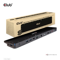 [CSV-1565] CSV-1565 USB‑C® Triple Display DP1.4 Alt‑Mode PD Dock 100W