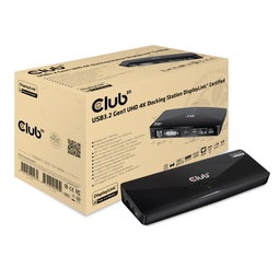 [CSV-3103D] CSV-3103D USB‑A 5Gbps UHD 4K Docking Station (DisplayLink® Certified)